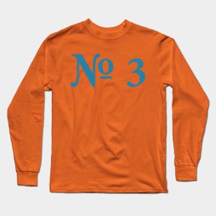 number3 Long Sleeve T-Shirt